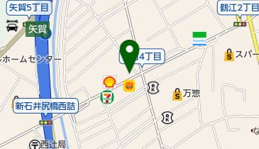 花ショップジョリの地図画像