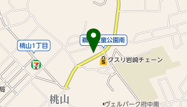 かつら青果の地図画像