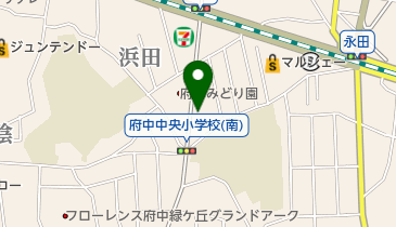 府中茶舗の地図画像