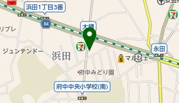 美容室ぴーまんの地図画像