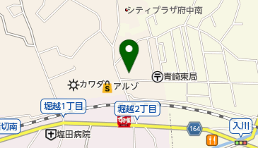 ヴェルシャトー府中管理組合の地図画像