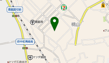 安芸府中薬局の地図画像