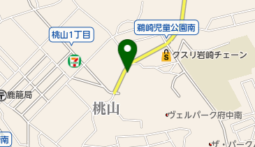 上田理容室の地図画像