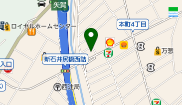 ヘアーサロンチャットの地図画像