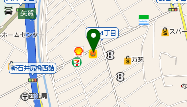 ピザハット広島府中店の地図画像