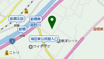 有限会社瀬の川運輸の地図画像