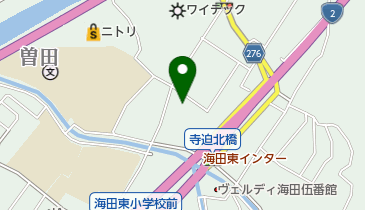 海田東公民館の地図画像