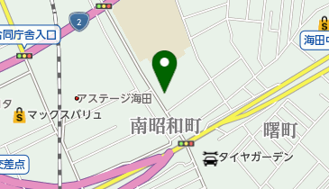 ヤクルト化粧品海田サロンの地図画像