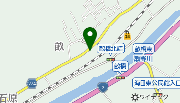 いずみ美容室の地図画像