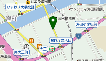 織田美容院の地図画像