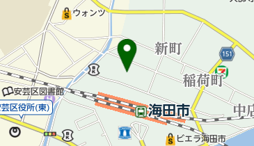 住田美容室の地図画像