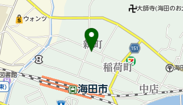 パール美容室の地図画像