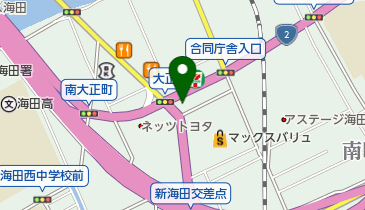 レプトン海田古着店の地図画像