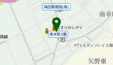 カルム洋菓子店の地図画像