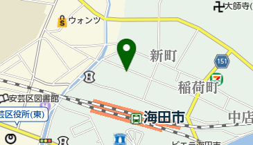 桑原理容院の地図画像