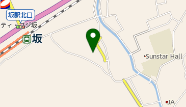 坂町保健センターの地図画像