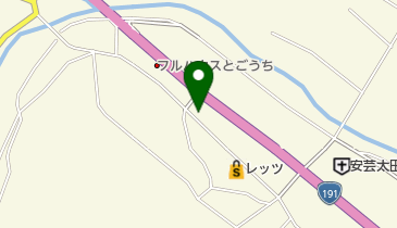 つだ総合衣料の地図画像