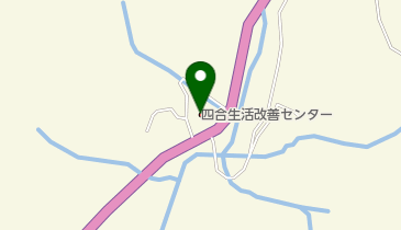 安芸太田町コミュニティセンター 四合生活改善センターの地図画像