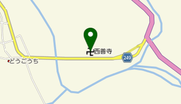 西善寺の地図画像