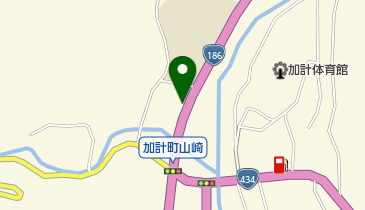 グルメハウス山逢の地図画像