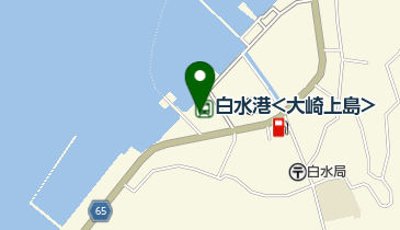 白水集会所の地図画像