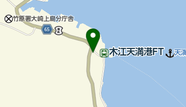 天満回漕店の地図画像