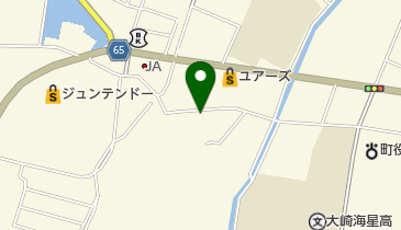 上島ドライクリーニングの地図画像