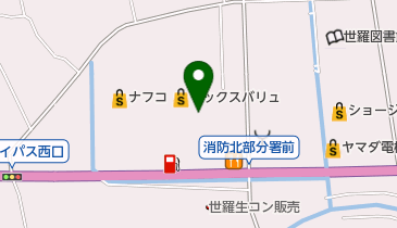 パレット世羅店の地図画像