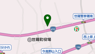 きょうめんの地図画像