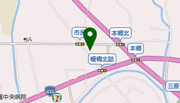 ほりかわ化粧品店の地図画像