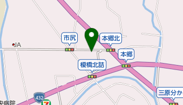 ビューティーサロン・カメダの地図画像