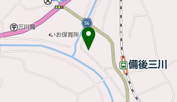 岡脇理容院の地図画像