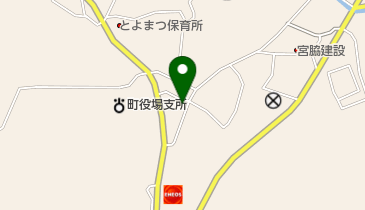 唐川衣料品店の地図画像