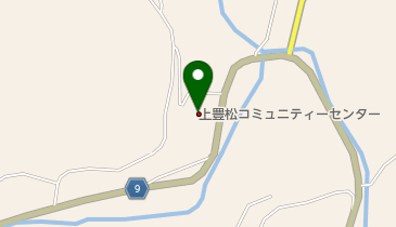 上豊松コミュニティーセンターの地図画像