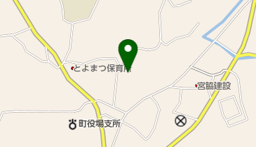 下豊松ふれあいの館の地図画像