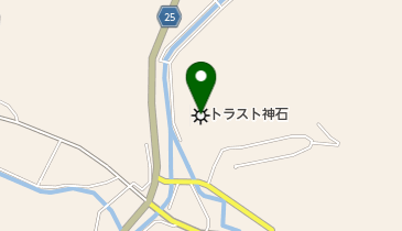 トラスト神石株式会社の地図画像