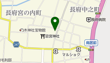山口屋の地図画像