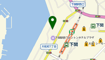下関中央魚市場株式会社の地図画像