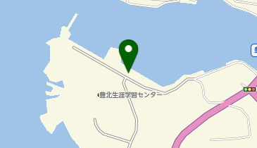 豊北町水産物地方卸売市場の地図画像