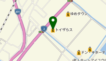 トイザらス下関店の地図画像