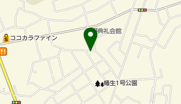 有限会社西平電気商会の地図画像