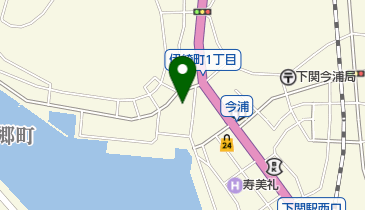下関市 西部公民館の地図画像
