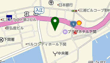 岬之町町民館の地図画像