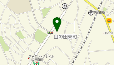 下関市 勤労婦人センター・フォンテやまのたの地図画像