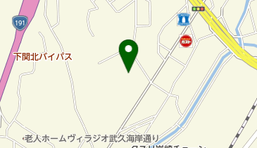 天理教 長州関分教会の地図画像