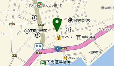 山勝商店の地図画像