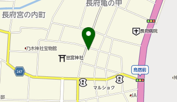 有限会社ヤマツル 長府店の地図画像
