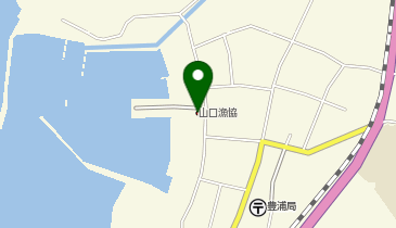 山口県漁業協同組合 小串支店の地図画像