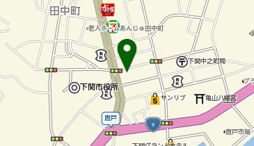 有吉酒店の地図画像