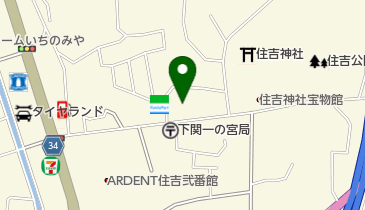 もりた洋裁教室の地図画像